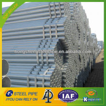 ASTM A 53 A500 4 inch hot dip galvanized steel pipe/tube